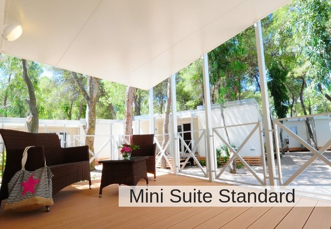 Sira Resort, la veranda della Mini Suite standard